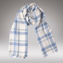 Blanc et Bleu Scarf